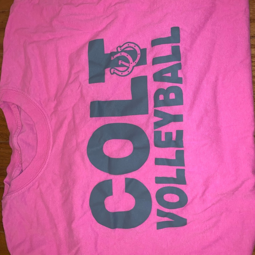 pink volleyball tshirt